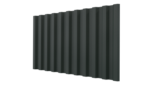 Профнастил С21 1051/1000x0,5 мм, 6009 пихтовый зелёный матовый