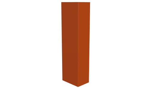 Стойка 40x60x40 мм, 2004 оранжевый глянцевый