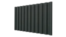 Профнастил С21 1051/1000x0,5 мм, 6009 пихтовый зелёный матовый