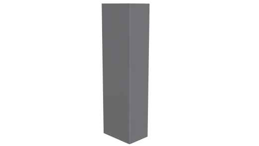 Стойка 40x60x40 мм, 7004 сигнальный серый глянцевый