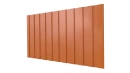Профнастил С8 1200/1150x0,3 мм, 2011 насыщенный оранжевый глянцевый