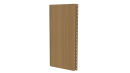 Лайн Про Гофр 200/176x0,45 мм, Орех 3D