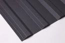 Профнастил С21 1051/1000x0,5 мм, 9005 черный янтарь стальной бархат