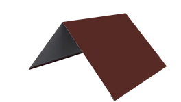 Конёк простой 150x150x2000 мм, 3009 оксид красный глянцевый